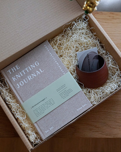 Bundle: hånddreid kopp + valgfri journal (gratis frakt)