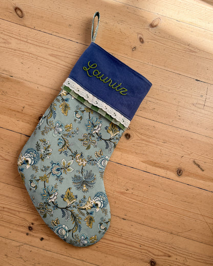 Symønster: Julestrømpe